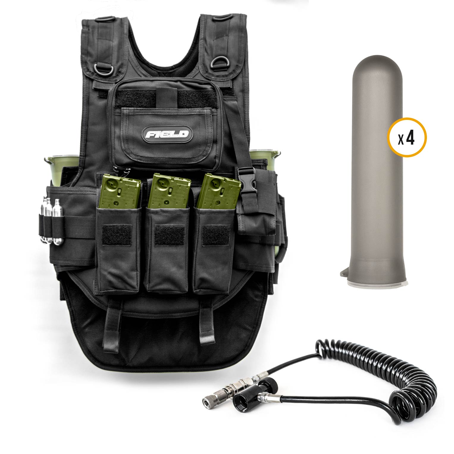 Pack Remote Tactical Vest Black - Clicca l'immagine per chiudere